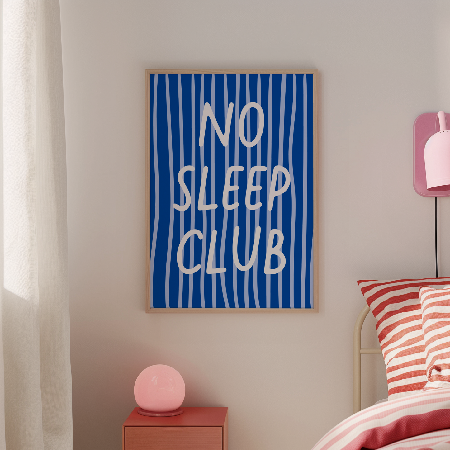No Sleep Club Print