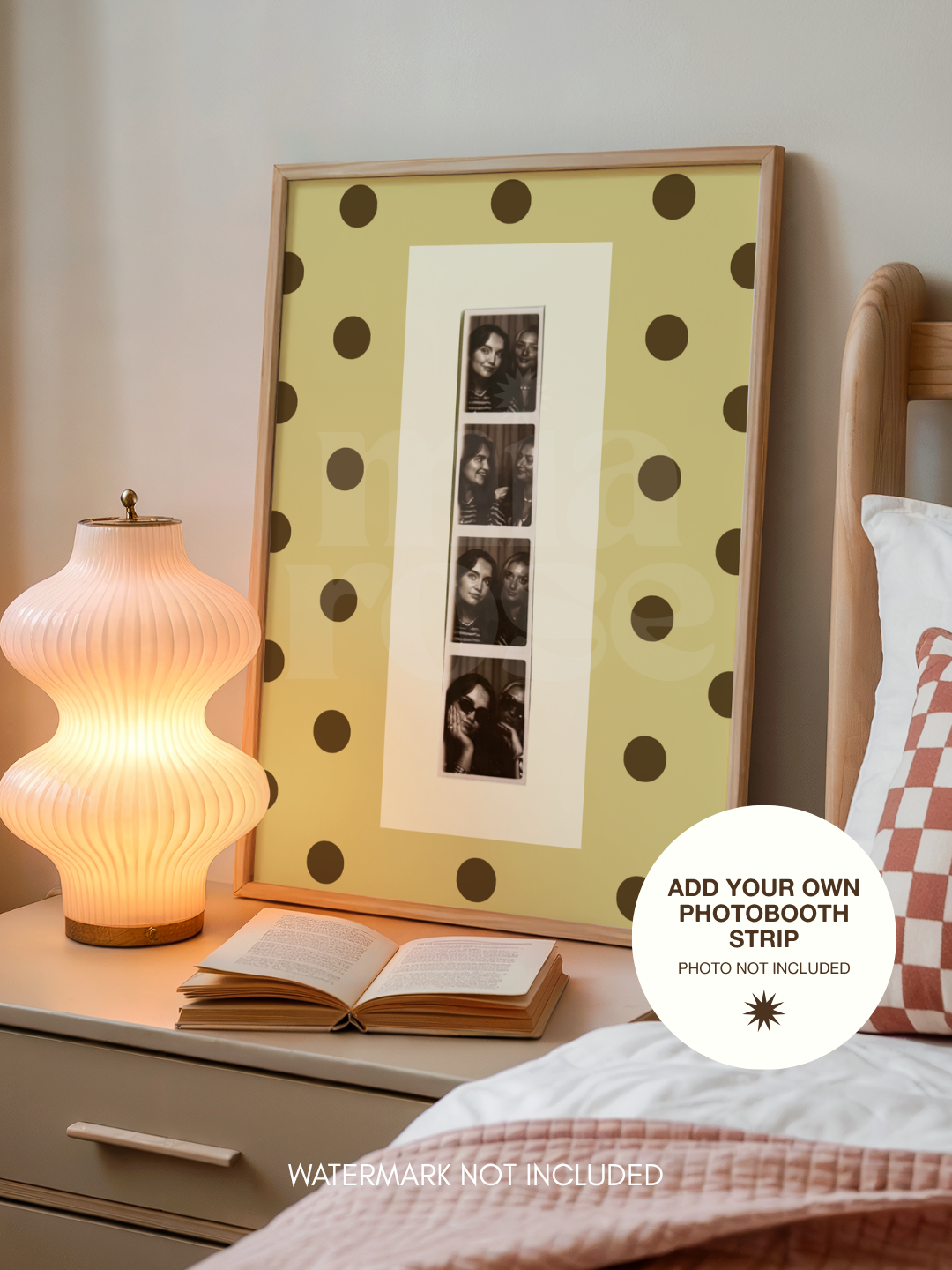 Photobooth Display Print | Add Your Own Photobooth Strip