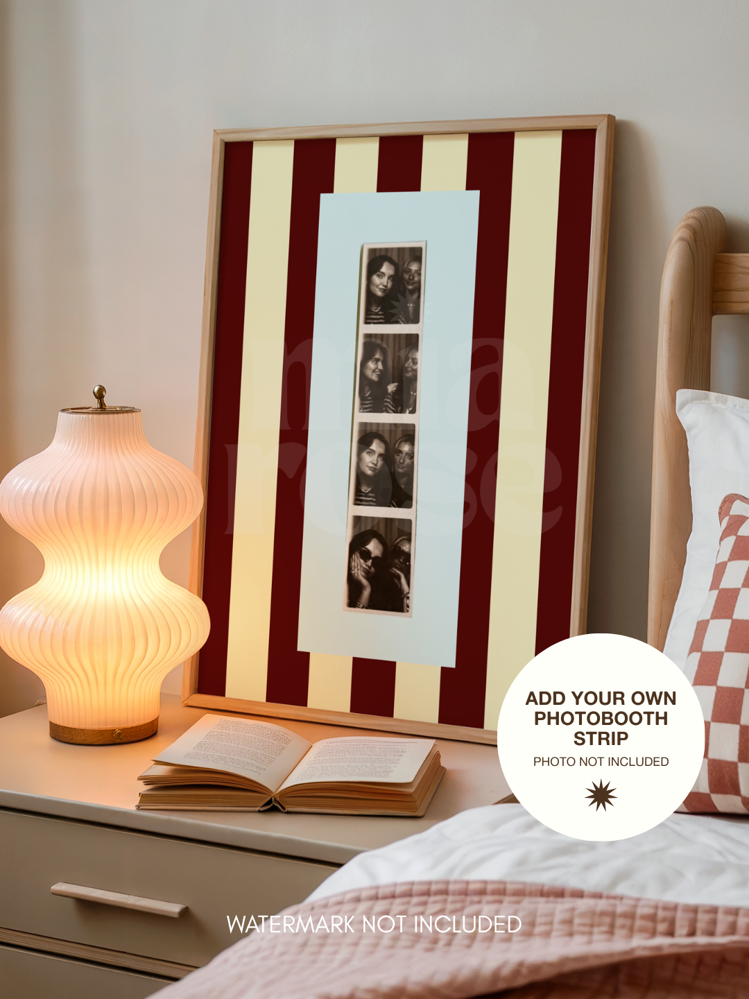 Photobooth Display Print | Add Your Own Photobooth Strip