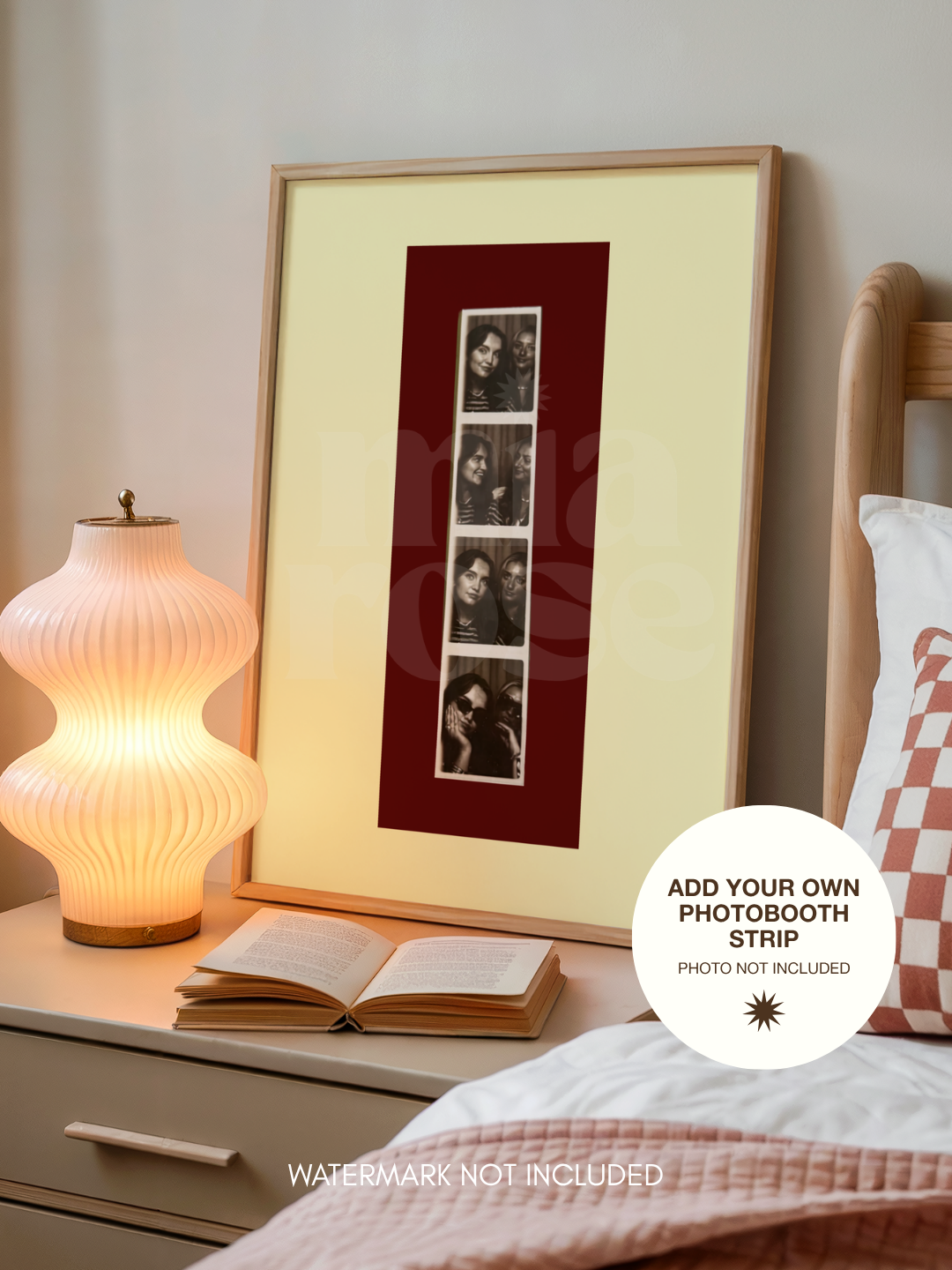 Photobooth Display Print | Add Your Own Photobooth Strip