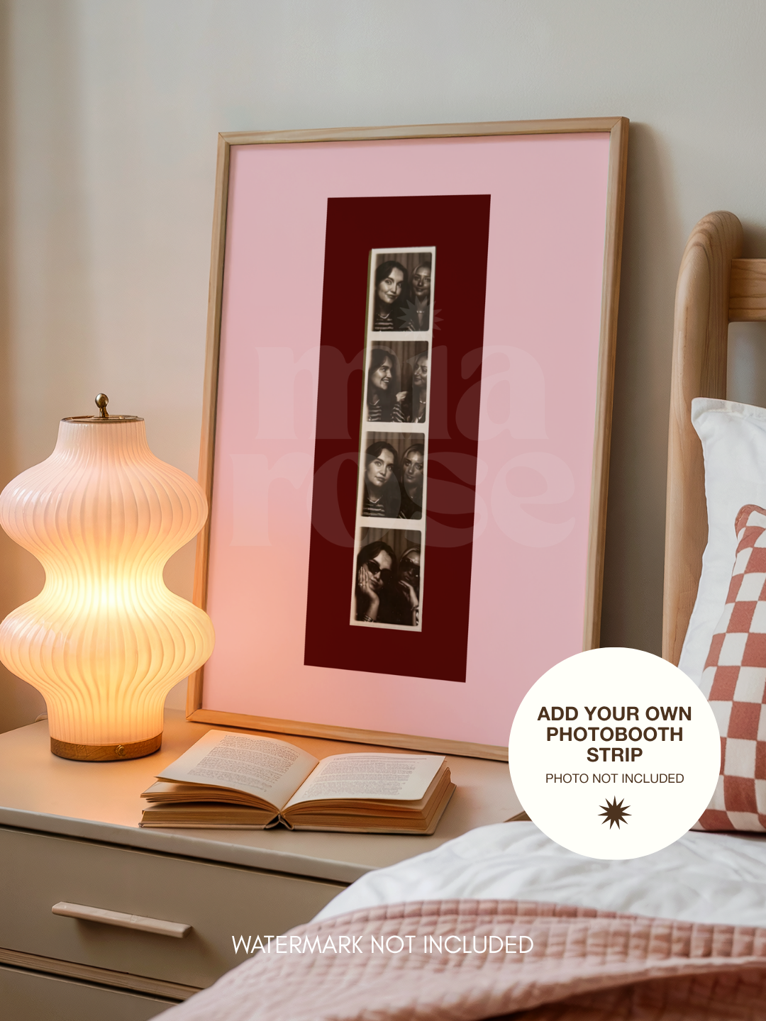 Photobooth Display Print | Add Your Own Photobooth Strip