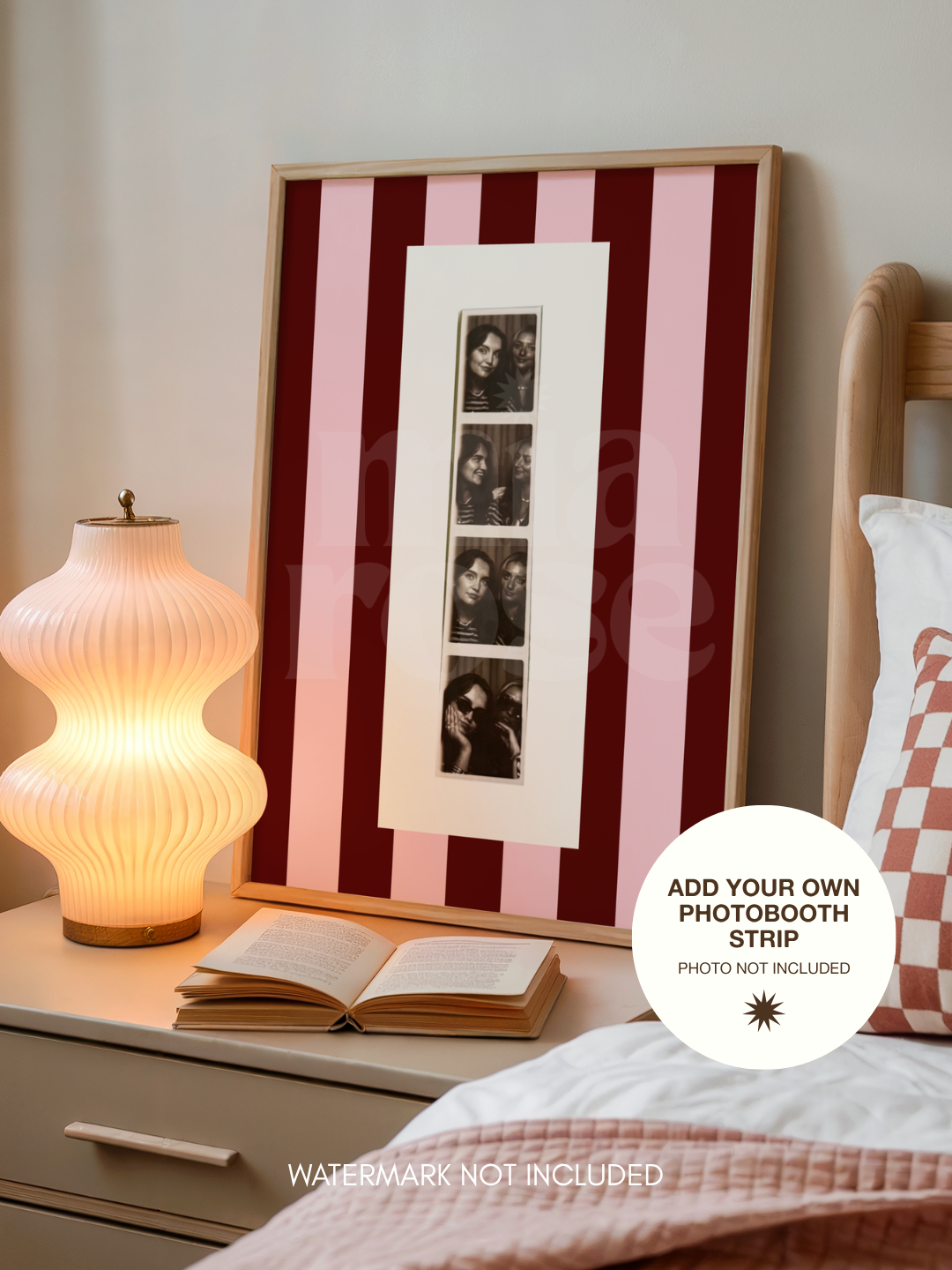 Photobooth Display Print | Add Your Own Photobooth Strip