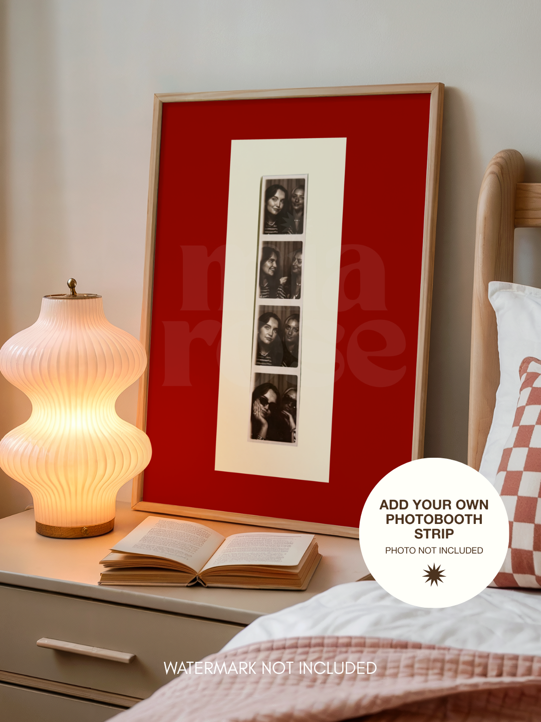Photobooth Display Print | Add Your Own Photobooth Strip