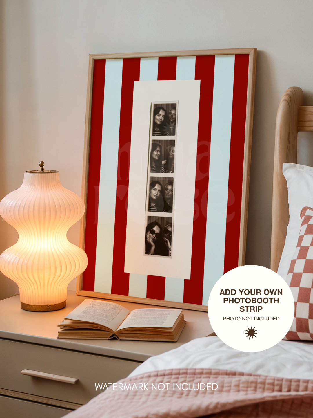 Photobooth Display Print | Add Your Own Photobooth Strip