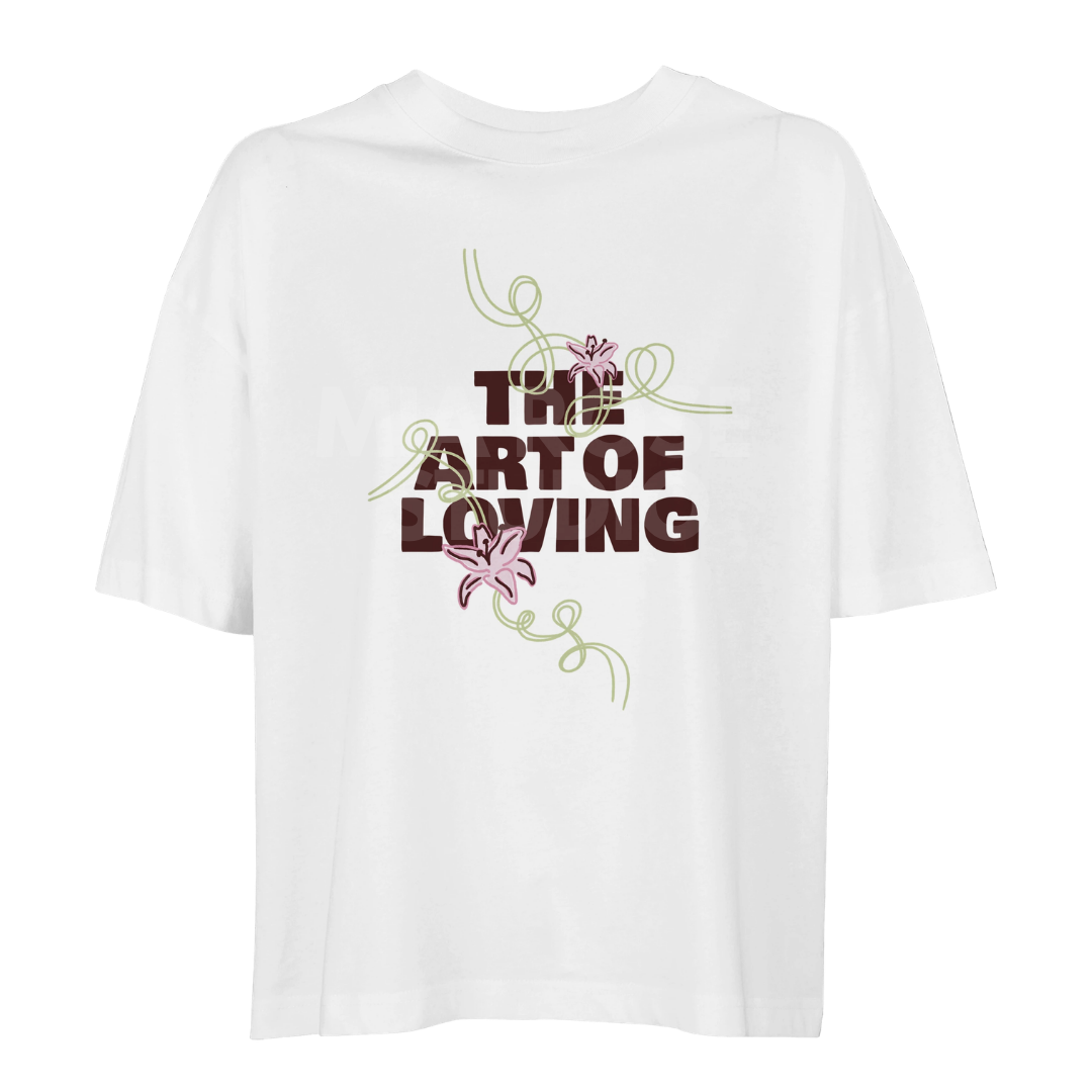 The Art Of Loving Oversized Tee