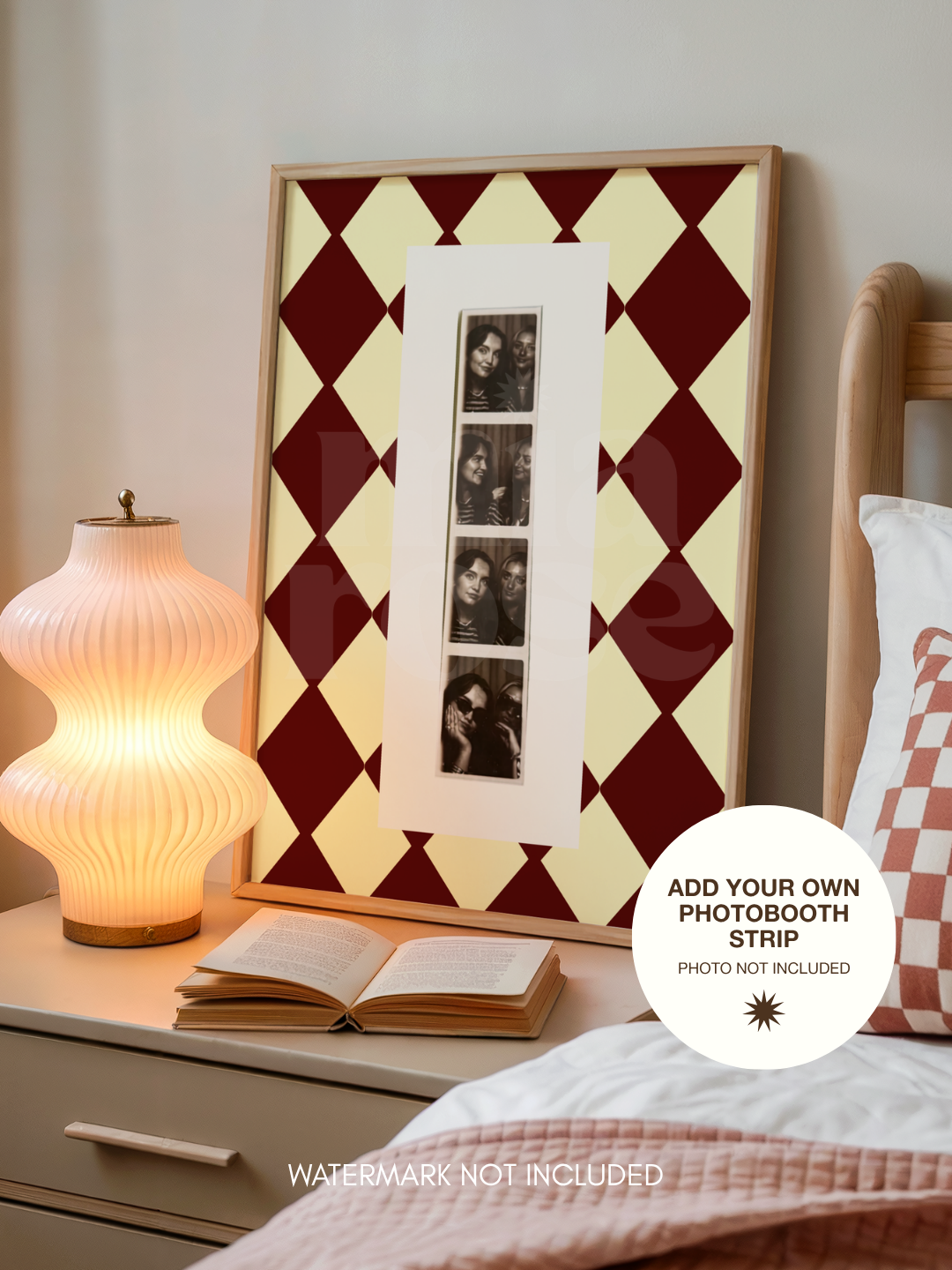 Photobooth Display Print | Add Your Own Photobooth Strip