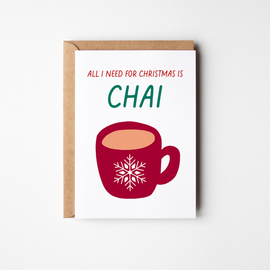 All I Need for Christmas is Chai