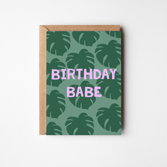 Birthday Babe Card