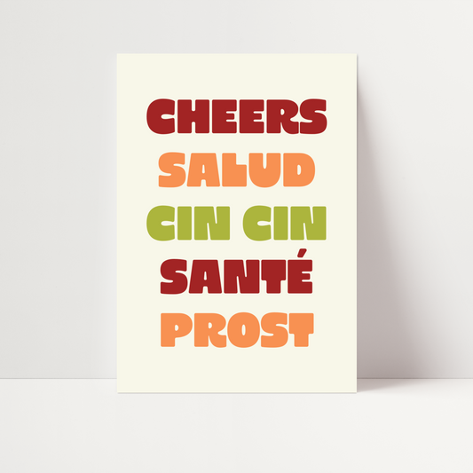 Cheers Languages Print