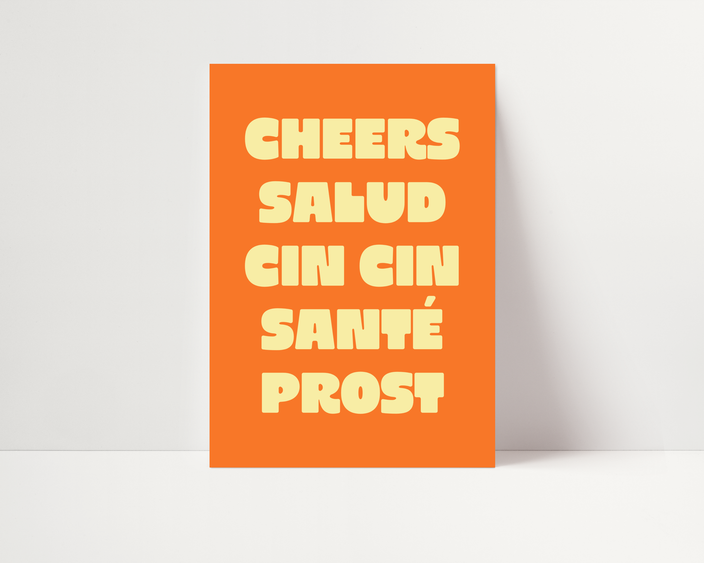 Cheers Languages Print