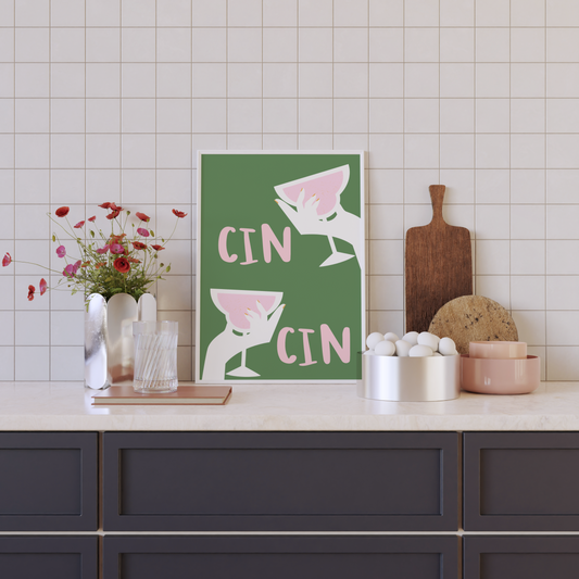 Cin Cin Print