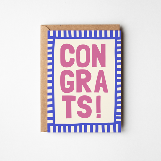 "Congrats!" Card