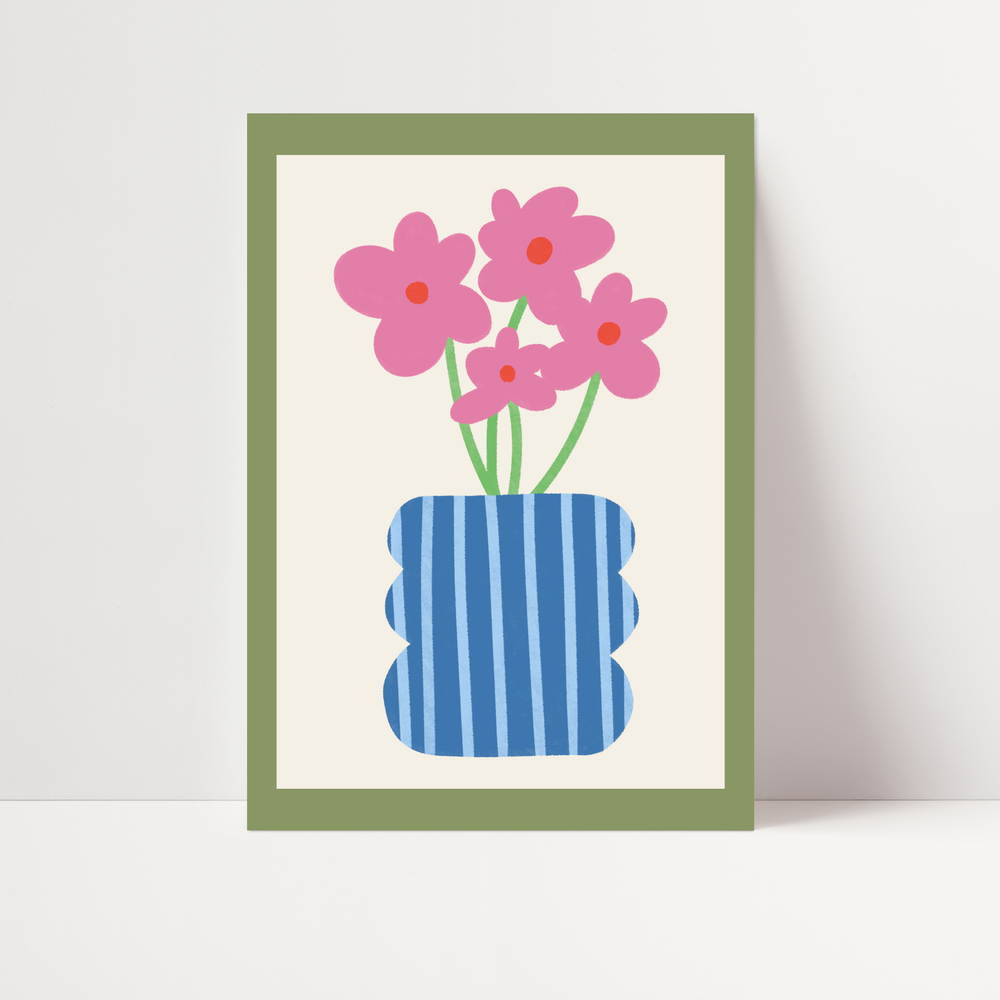 Funky Vase Print