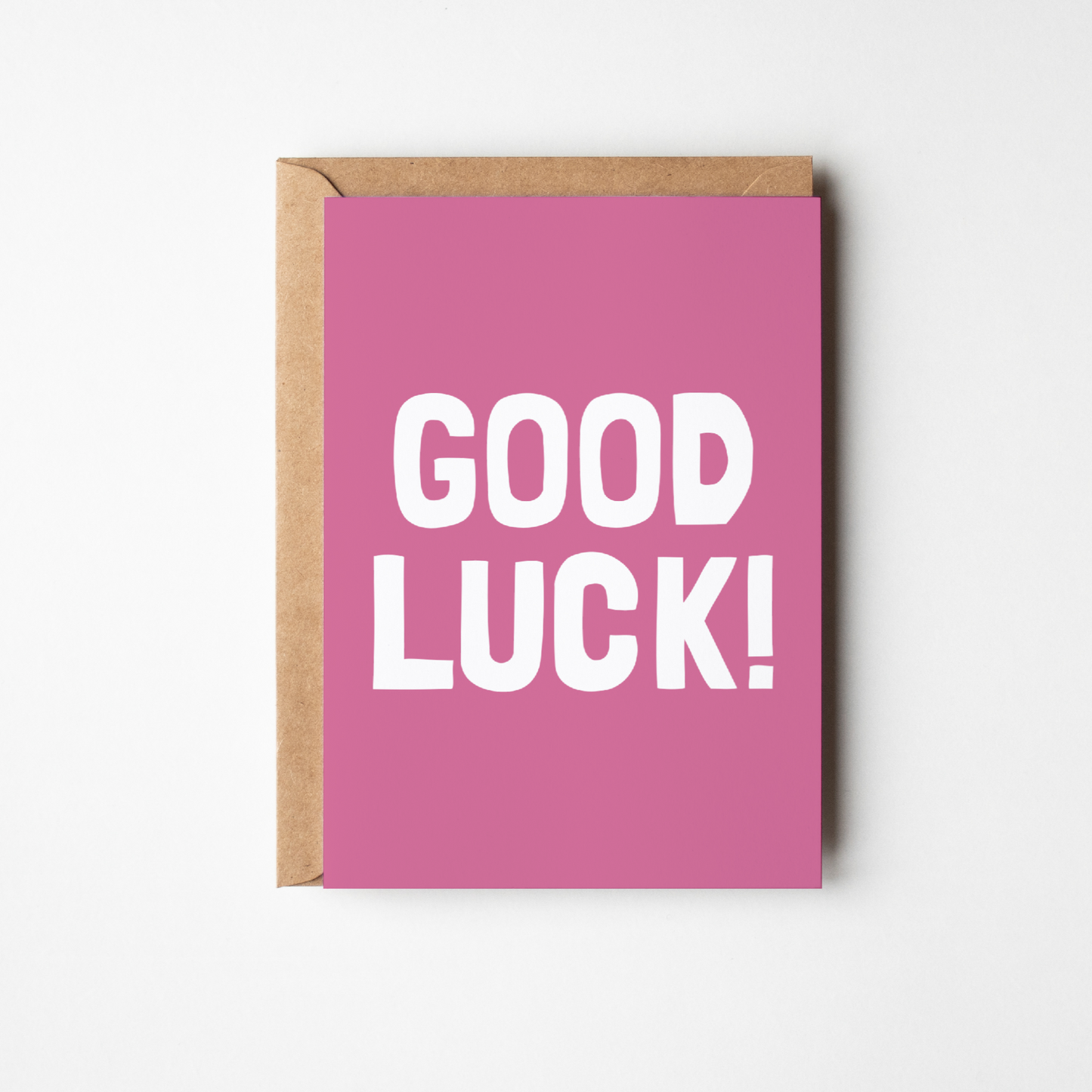 "Good Luck!" Card