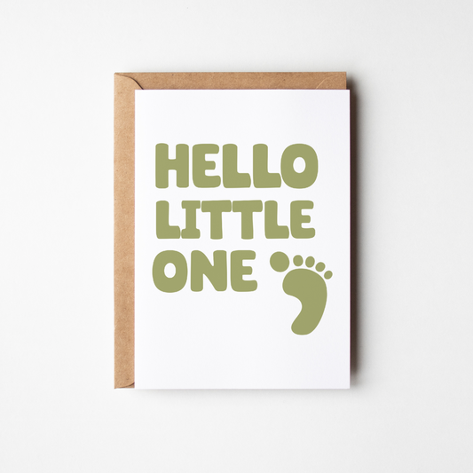 Hello Little One Card