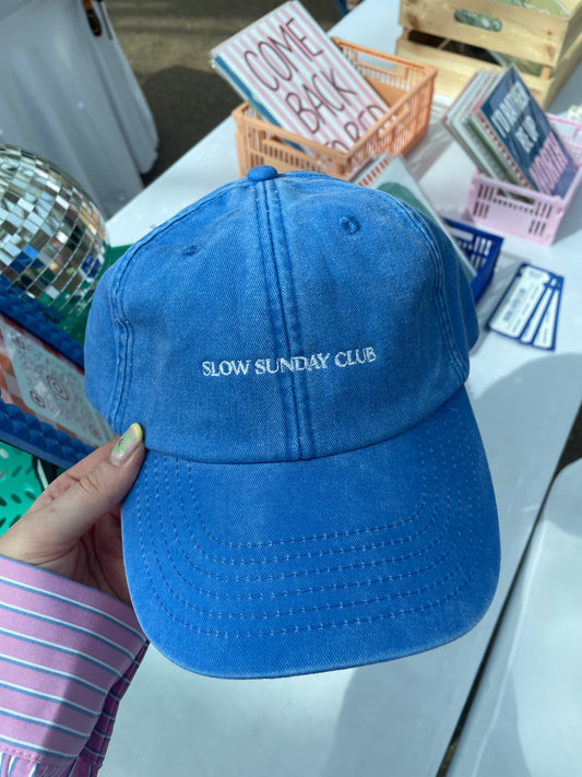 Slow Sunday Club Cap