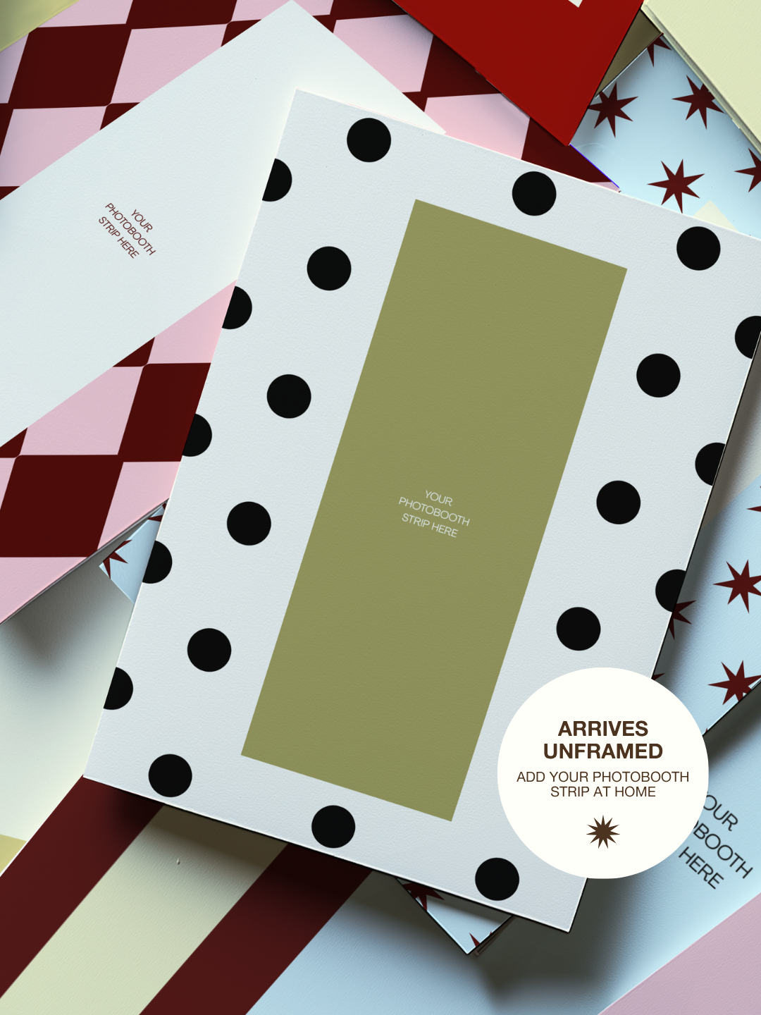 Photobooth Display Print | Add Your Own Photobooth Strip