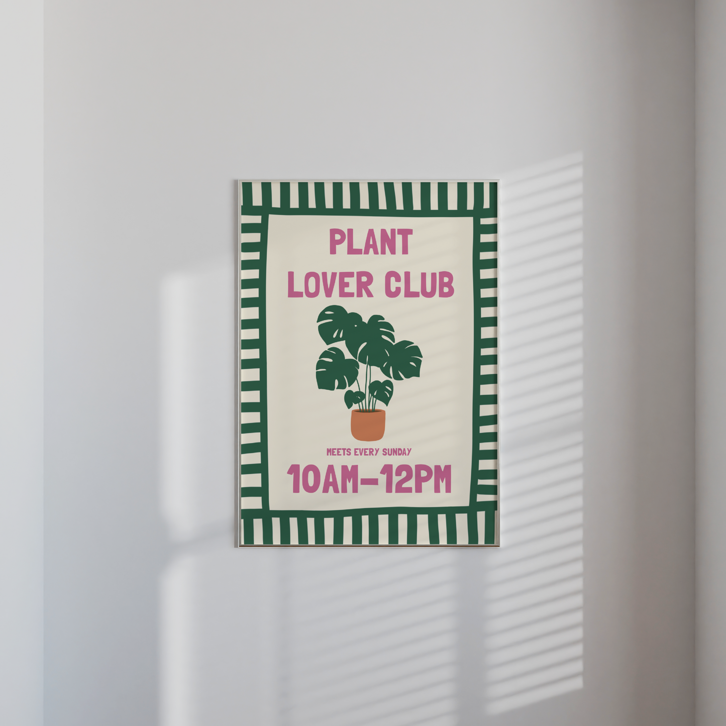 Plant Lover Club Print