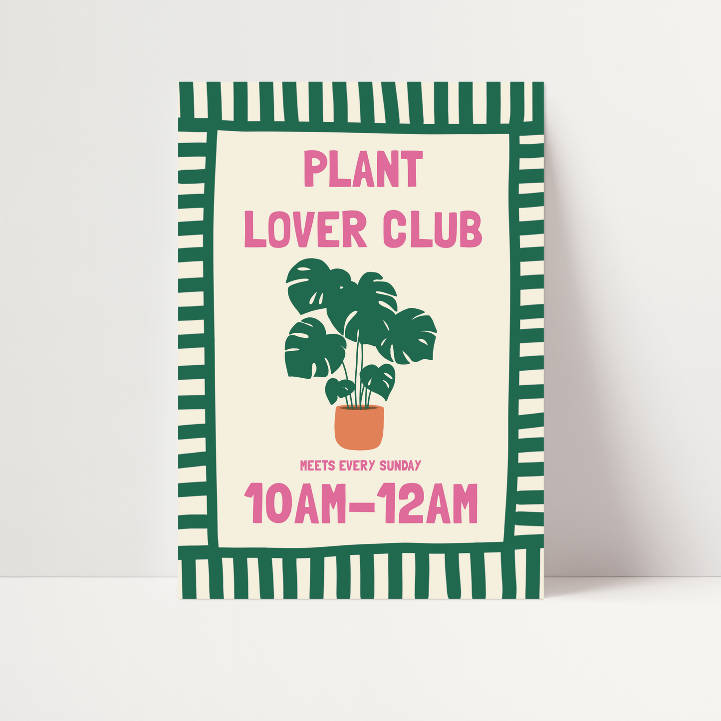 Plant Lover Club Print