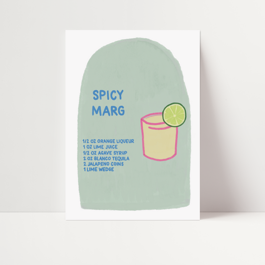 Spicy Marg Print