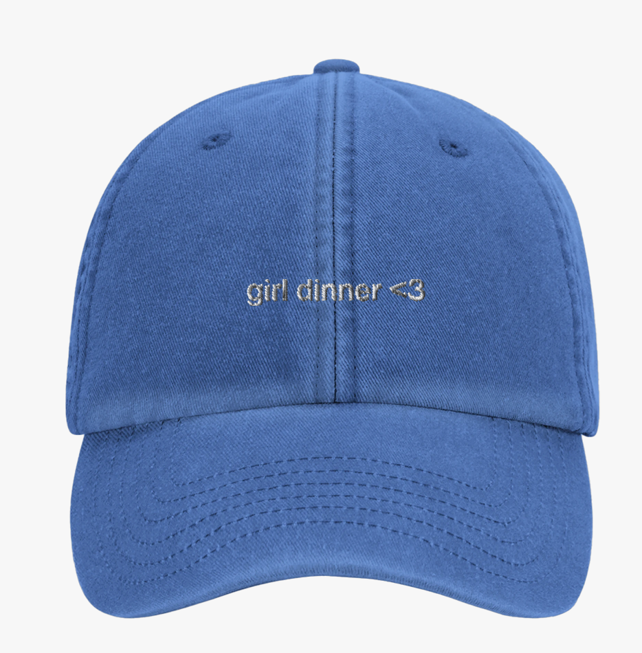 Girl Dinner Cap