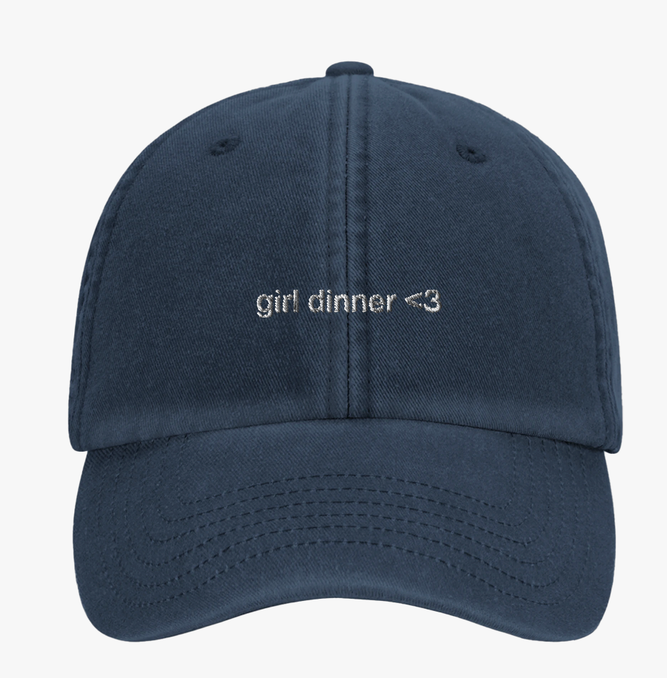 Girl Dinner Cap