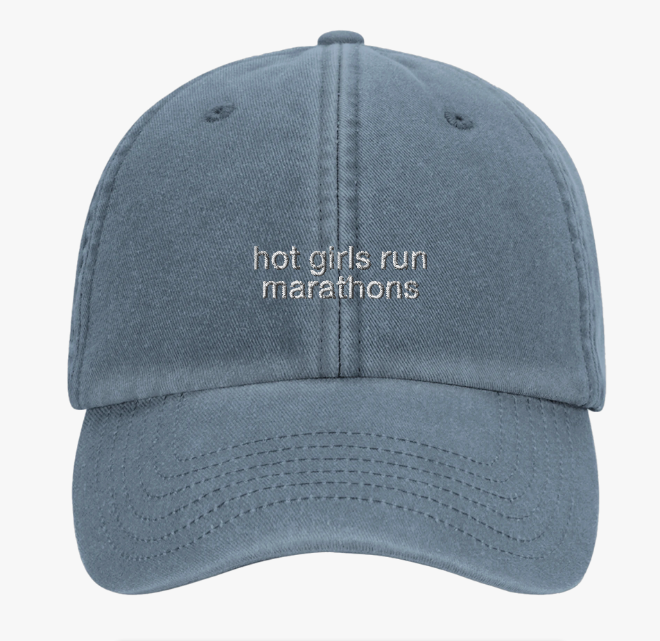 Hot Girls Run Marathons Cap