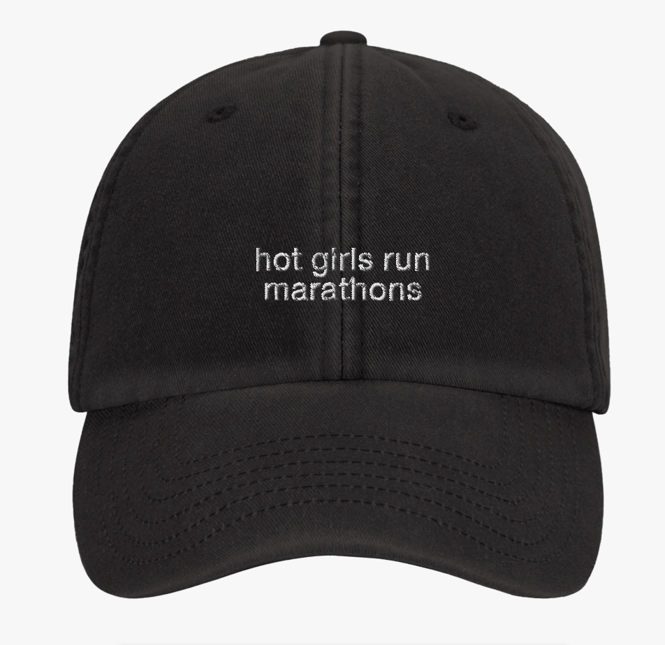 Hot Girls Run Marathons Cap